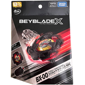 Takara Tomy Beyblade X - BX-00 Cobalt Dragoon 2-60C (B4) Limited
