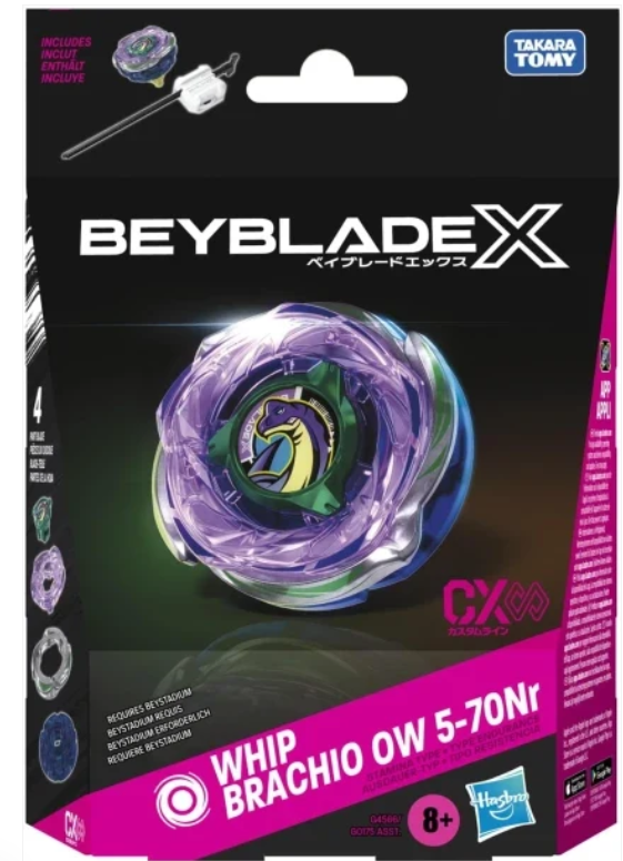 HASBRO - Beyblade X Starter Whip Brachio OW 5-70Nr