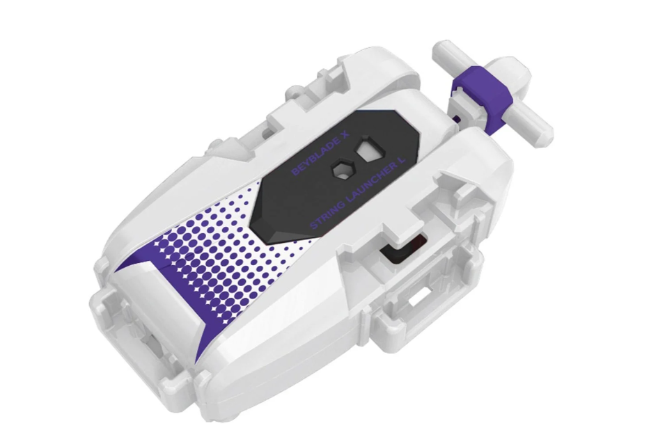 Takara Tomy Beyblade X - BX-56 - String Launcher L : White × Violet color