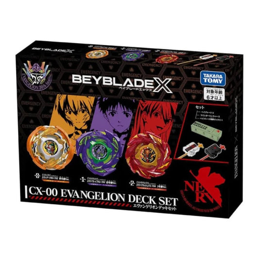 [PRE-ORDER] Takara Tomy - Beyblade X - CX-00 - Evangelion Deck Set